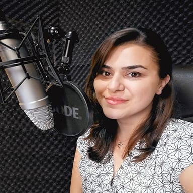 Eda Neçare — professional voice over artist on VoiceBros