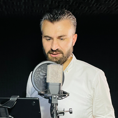 Yücel Ateş — professional voice over artist on VoiceBros